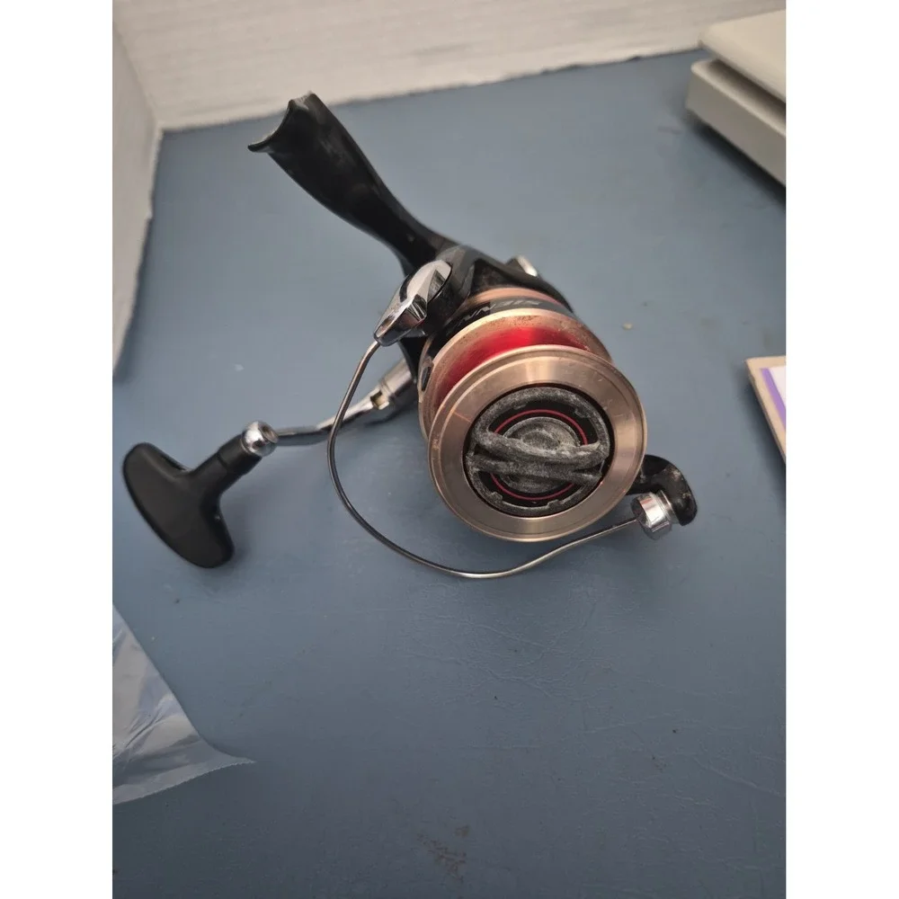 Shimano Sienna SN4000FGC 3+1BB Spinning Reel - Black/Red